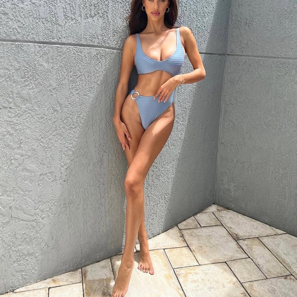 Monday Swimwear Light Blue Bikini